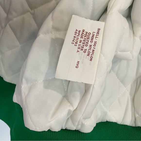 Holloway John Deere bomber jacket. Embroidered Sloan implement co. Men’s large - Picture 4 of 13